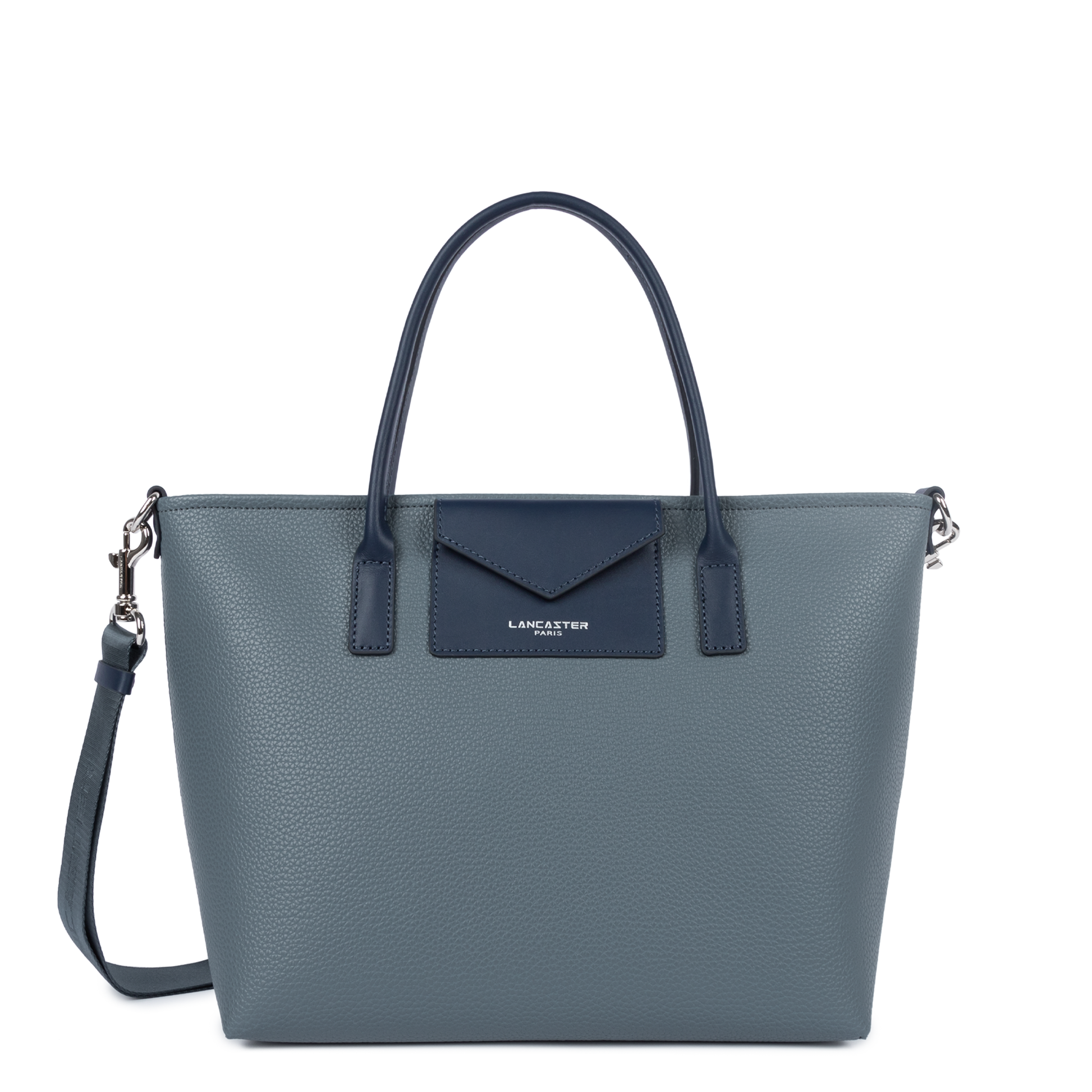 sac cabas main - maya double kba #couleur_bleu-givr