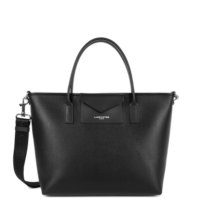 sac cabas main - maya double kba #couleur_noir