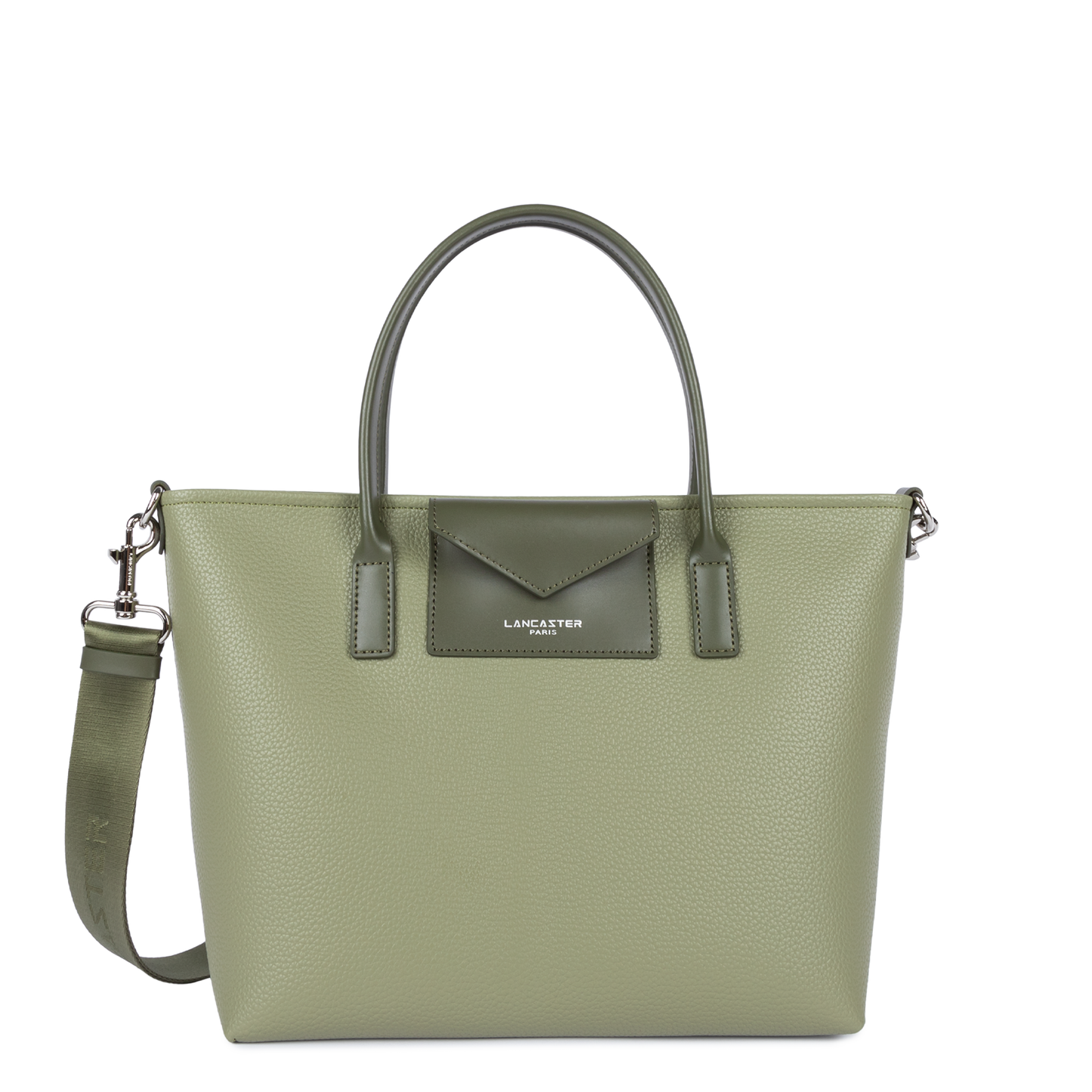sac cabas main - maya double kba #couleur_olive