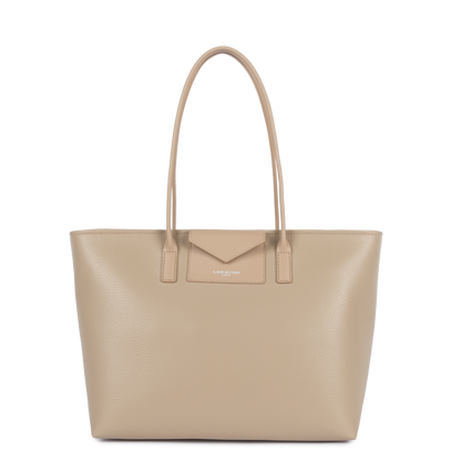 sac cabas épaule - maya double kba #couleur_beige-fonc