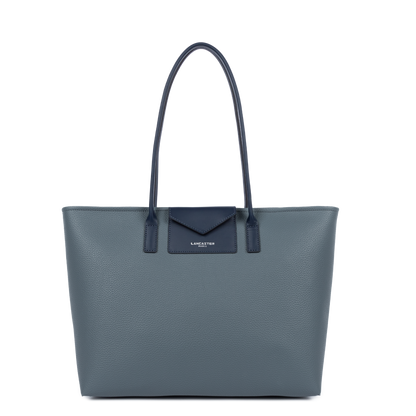 sac cabas épaule - maya double kba #couleur_bleu-givr