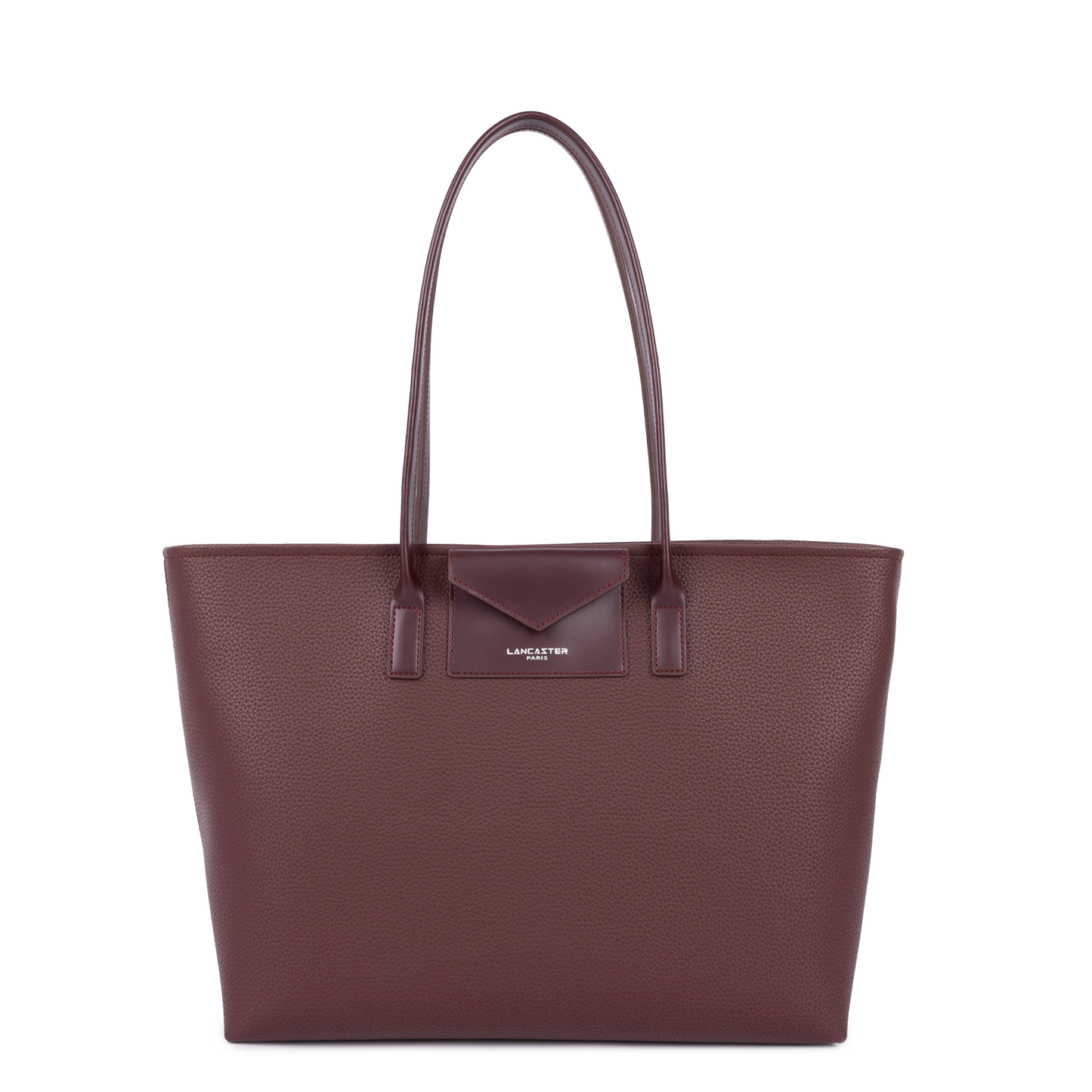 sac cabas épaule - maya double kba #couleur_bordeaux