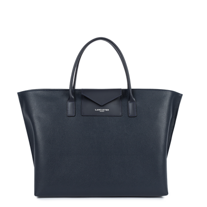 grand sac cabas main - maya #couleur_bleu-fonc