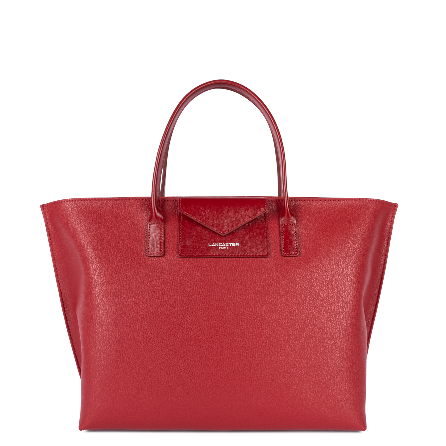 grand sac cabas main - maya #couleur_carmin