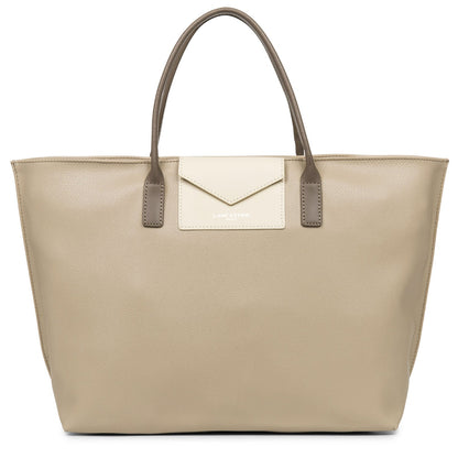 grand sac cabas main - maya #couleur_galet-ivoire-taupe