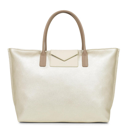 grand sac cabas main - maya #couleur_nacre-ecru-nude