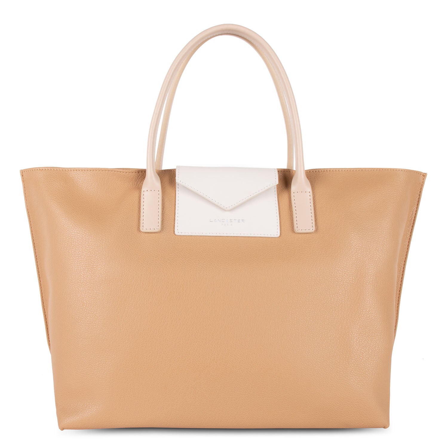 grand sac cabas main - maya #couleur_naturel-ecru-nude-clair