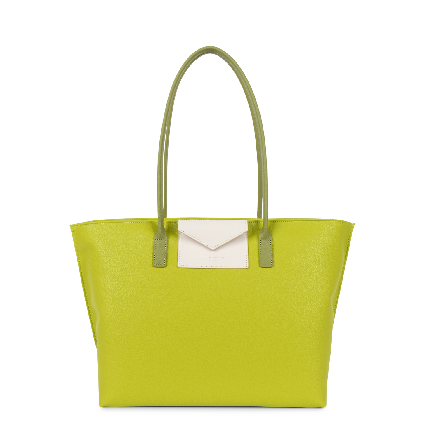 grand sac cabas épaule - maya #couleur_cleri-ecru-pistache