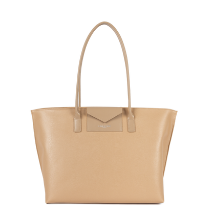 grand sac cabas épaule - maya kba #couleur_or-ple