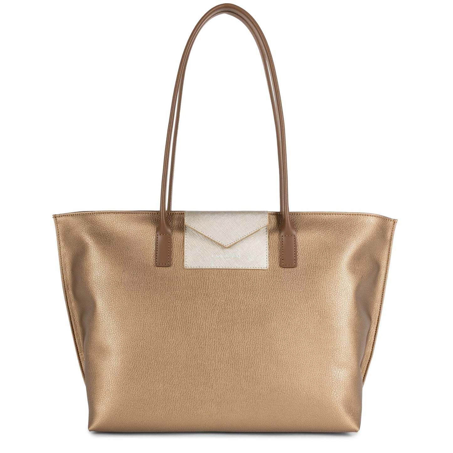 grand sac cabas épaule - maya kba #couleur_cuivre-or-ple-vison