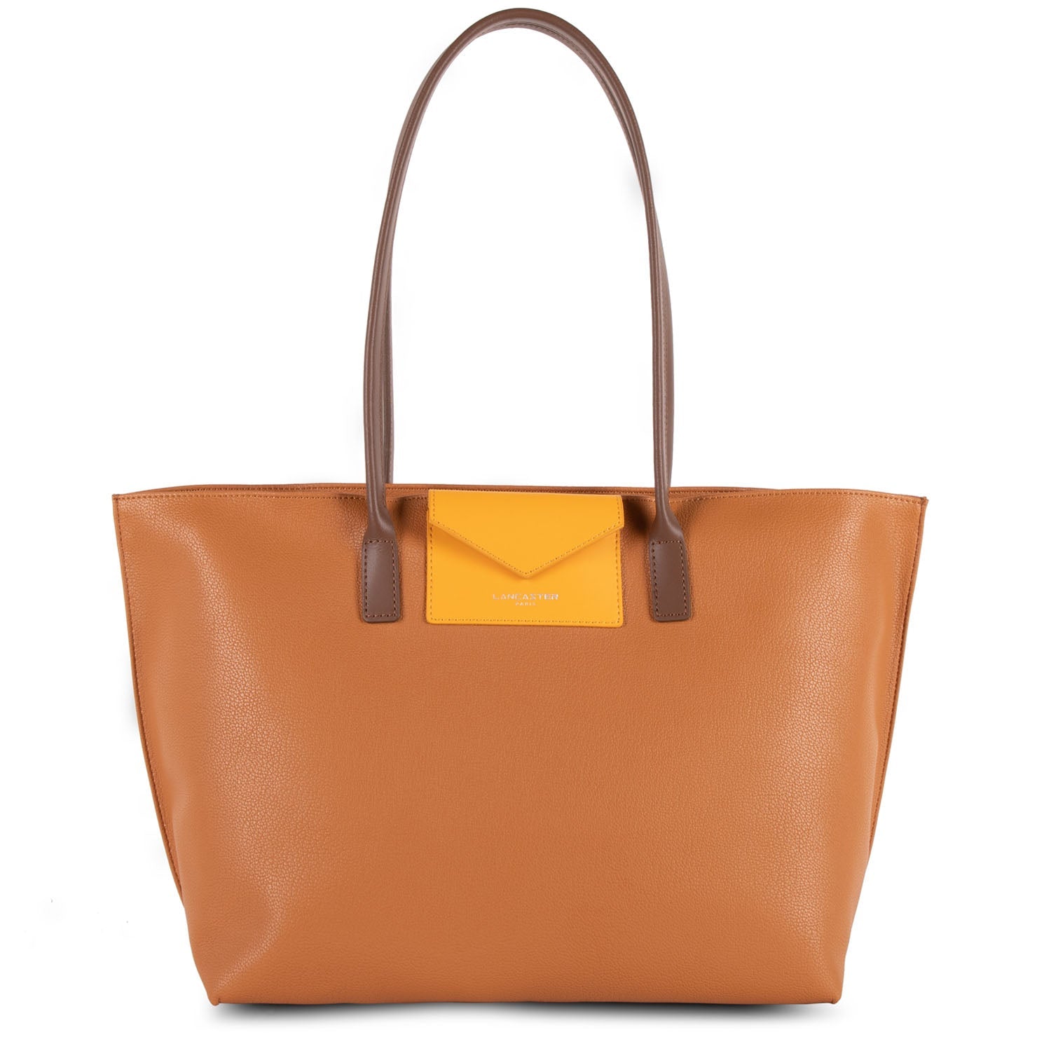 grand sac cabas épaule - maya #couleur_gold-jaune-vison