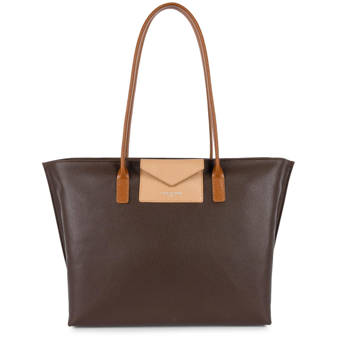 grand sac cabas épaule - maya #couleur_marron-naturel-camel