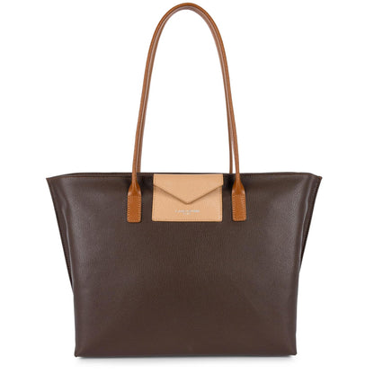 grand sac cabas épaule - maya #couleur_marron-naturel-camel