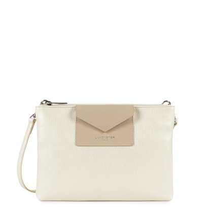 double pochette - maya #couleur_blanc-nacr