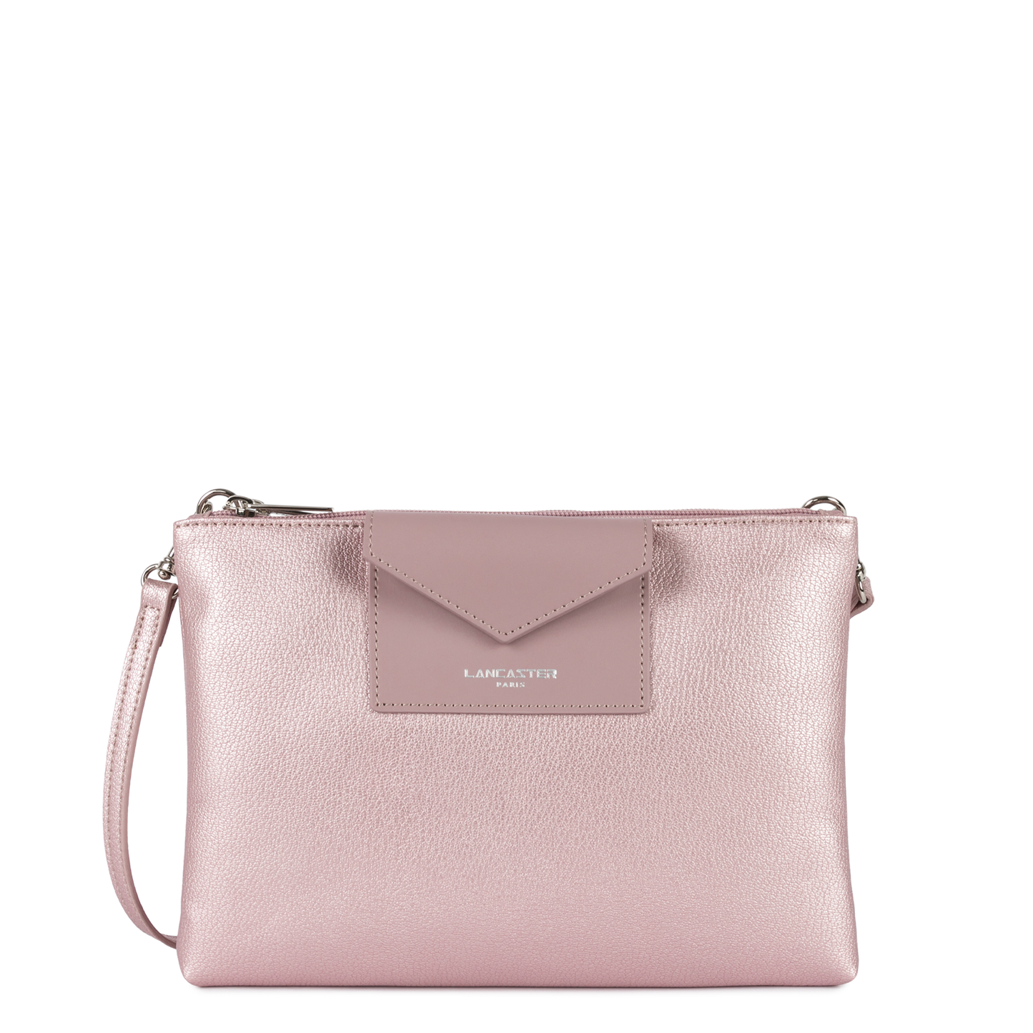 double pochette - maya #couleur_rose-nacr