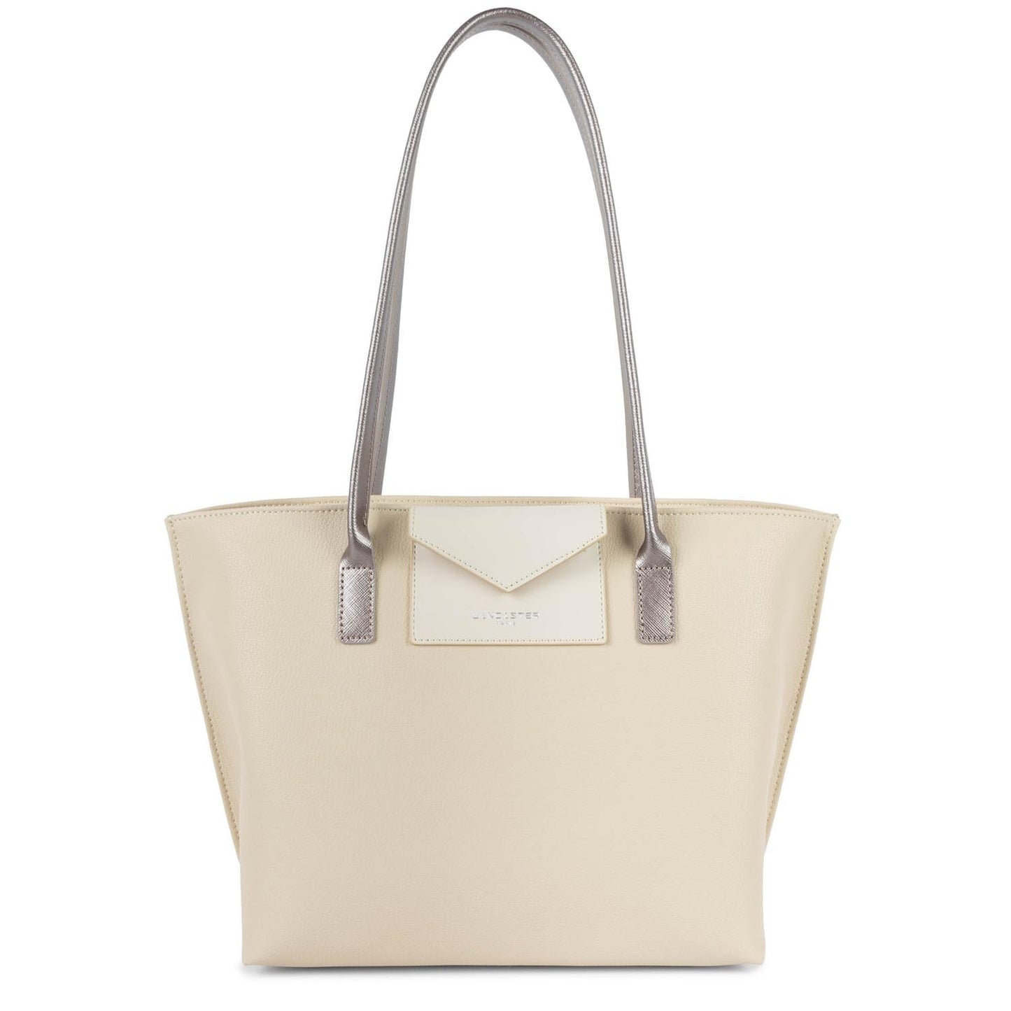 sac cabas épaule - maya #couleur_beige-ecru-or-rose