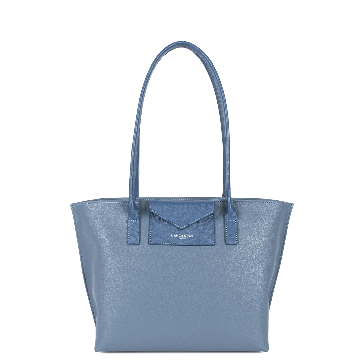 sac cabas épaule - maya #couleur_bleu-cendre