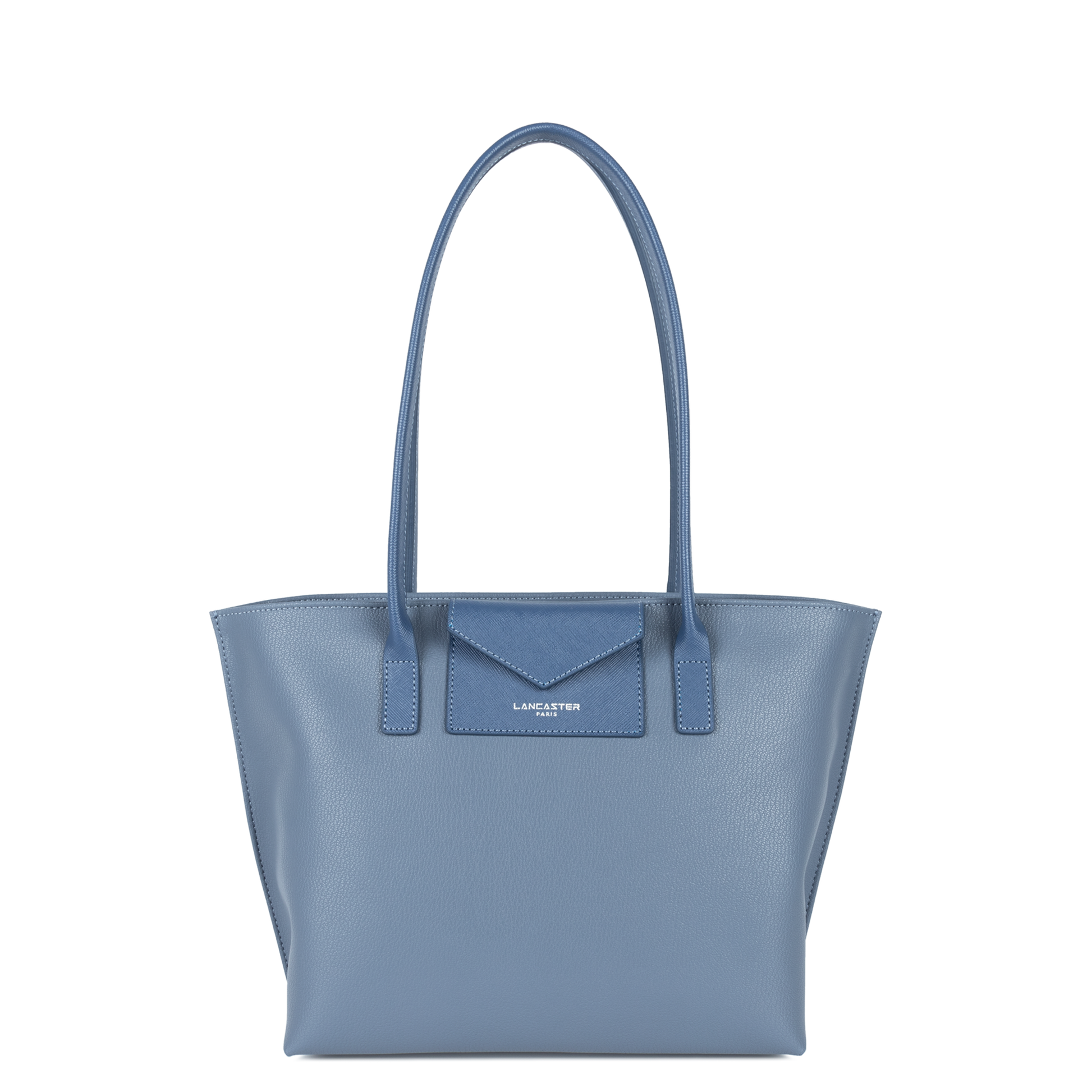 sac cabas épaule - maya #couleur_bleu-cendre