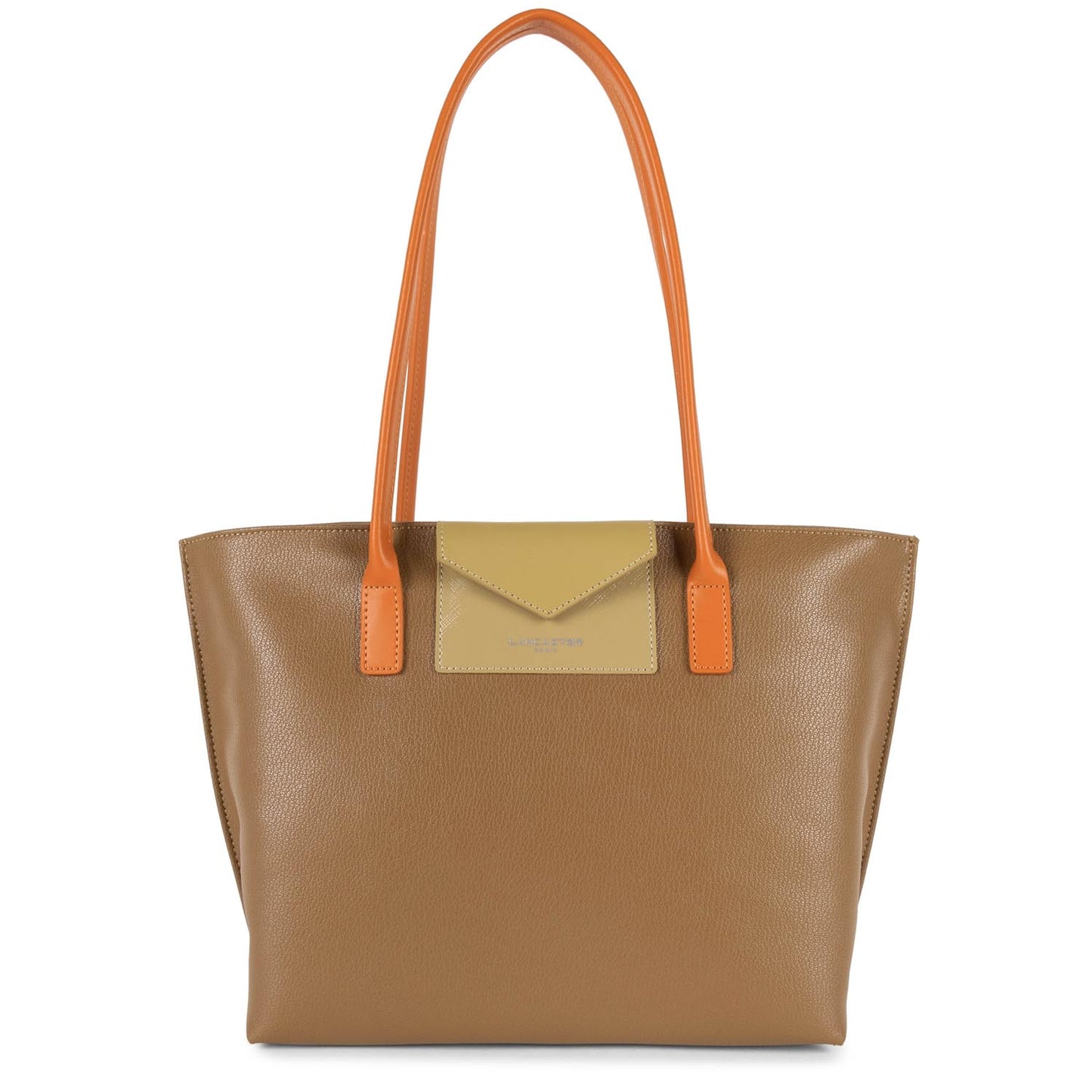 sac cabas épaule - maya #couleur_camel-naturel-orange