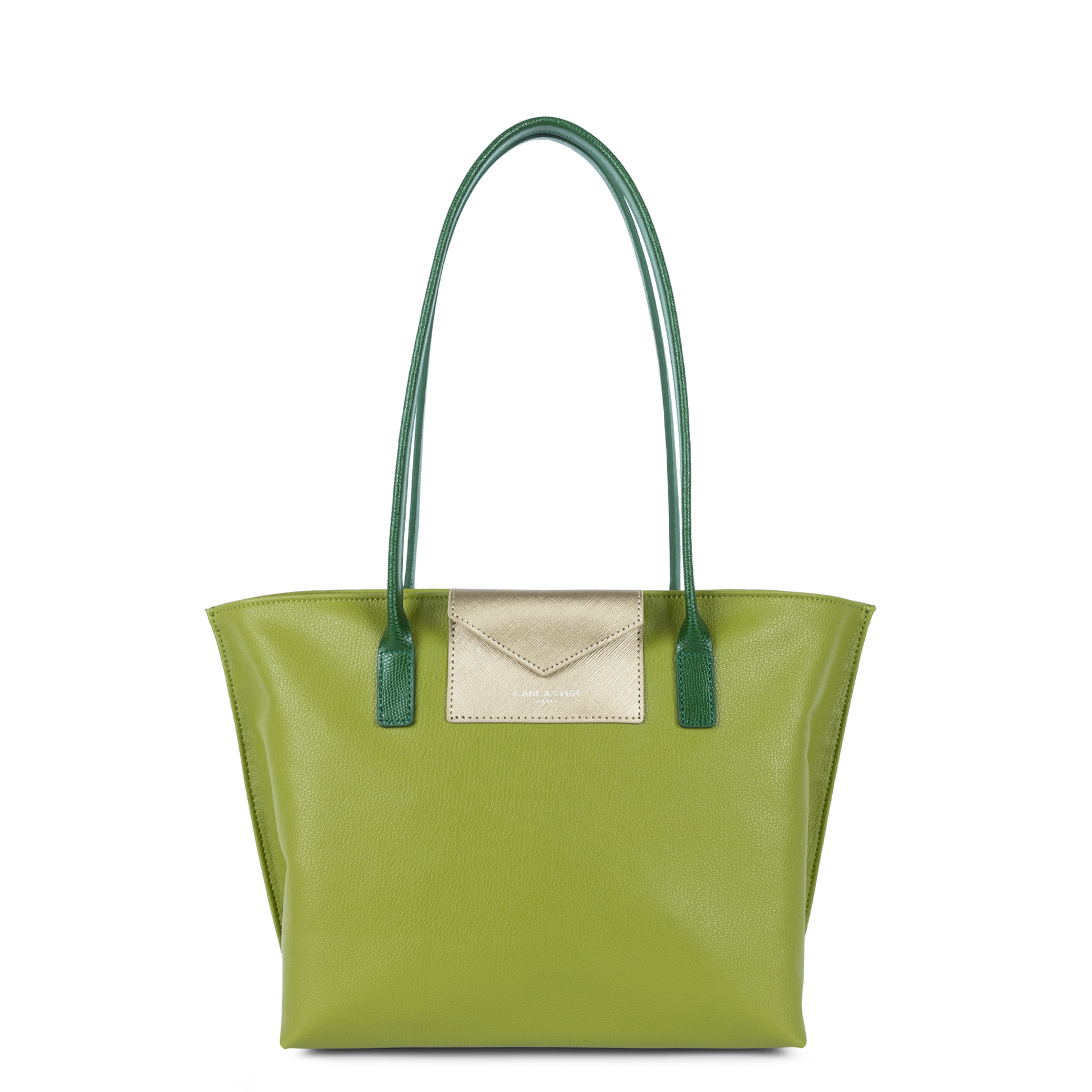 sac cabas épaule - maya #couleur_olive-fusil-vert-fonc