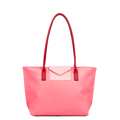 sac cabas épaule - maya #couleur_rose-fonc-rose-rouge