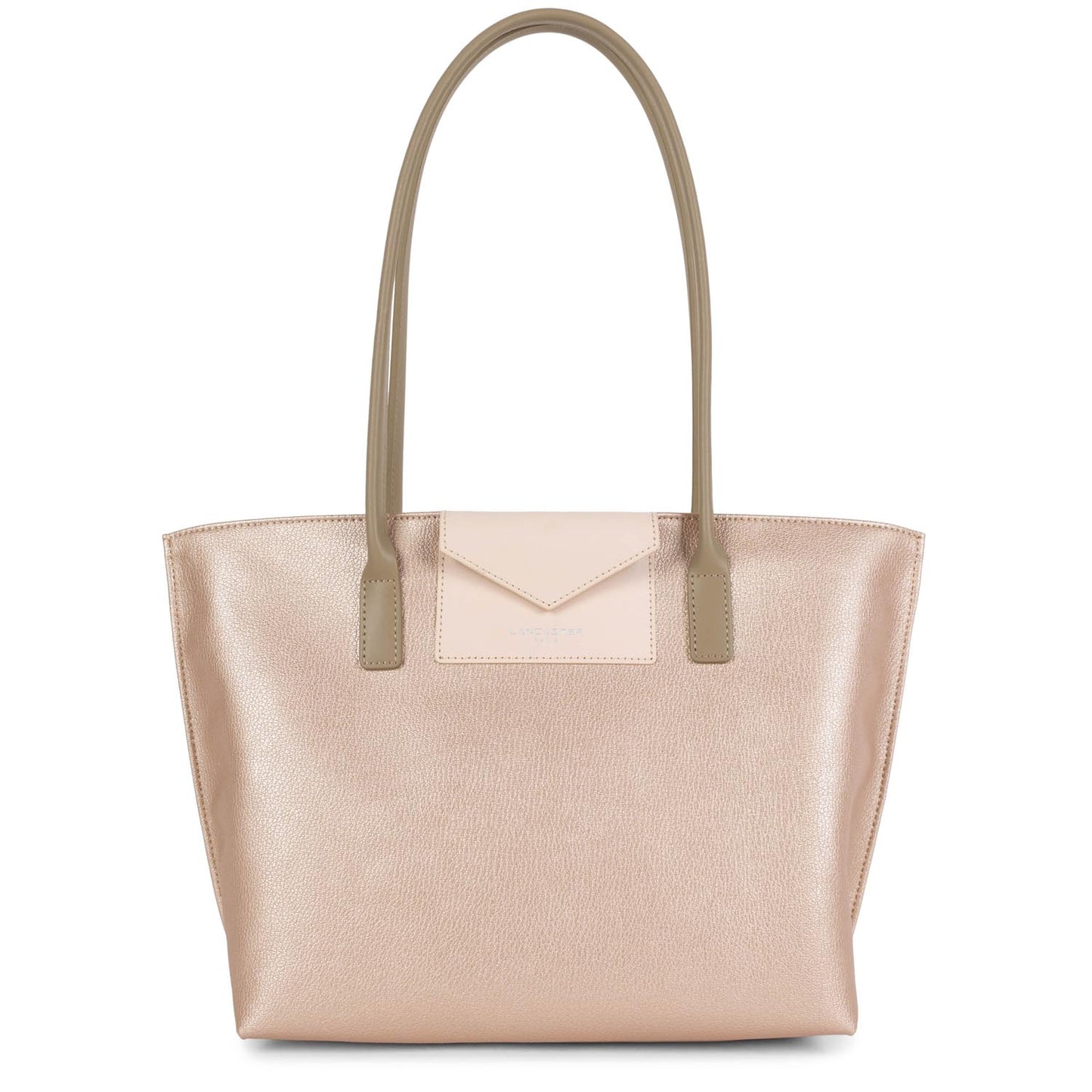 sac cabas épaule - maya #couleur_rose-nacre-rose-nude