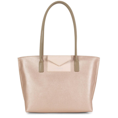 sac cabas épaule - maya #couleur_rose-nacre-rose-nude