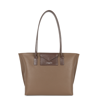 sac cabas épaule - maya #couleur_taupe