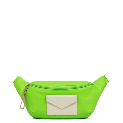 sac banane - maya kba #couleur_mousse-ivoire-or-ple