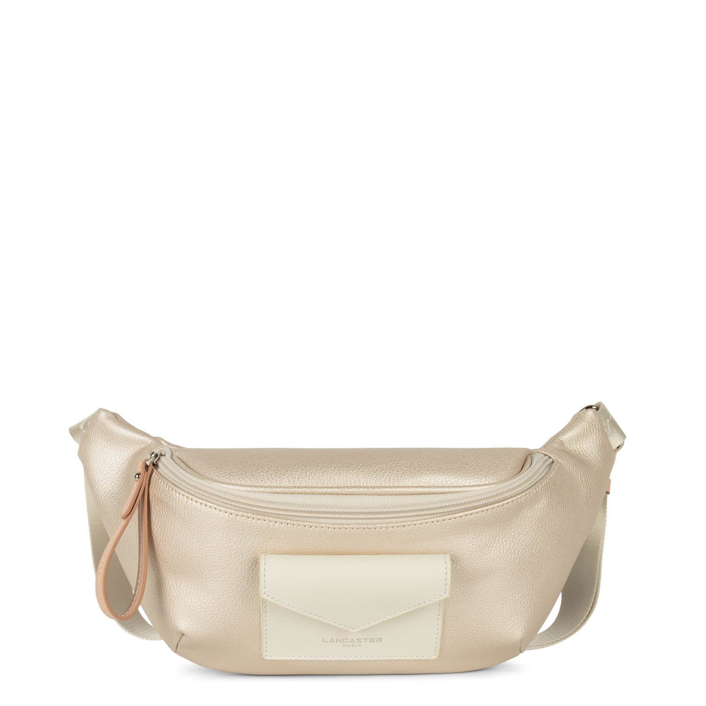 sac banane - maya #couleur_nacre-blanc-poudre