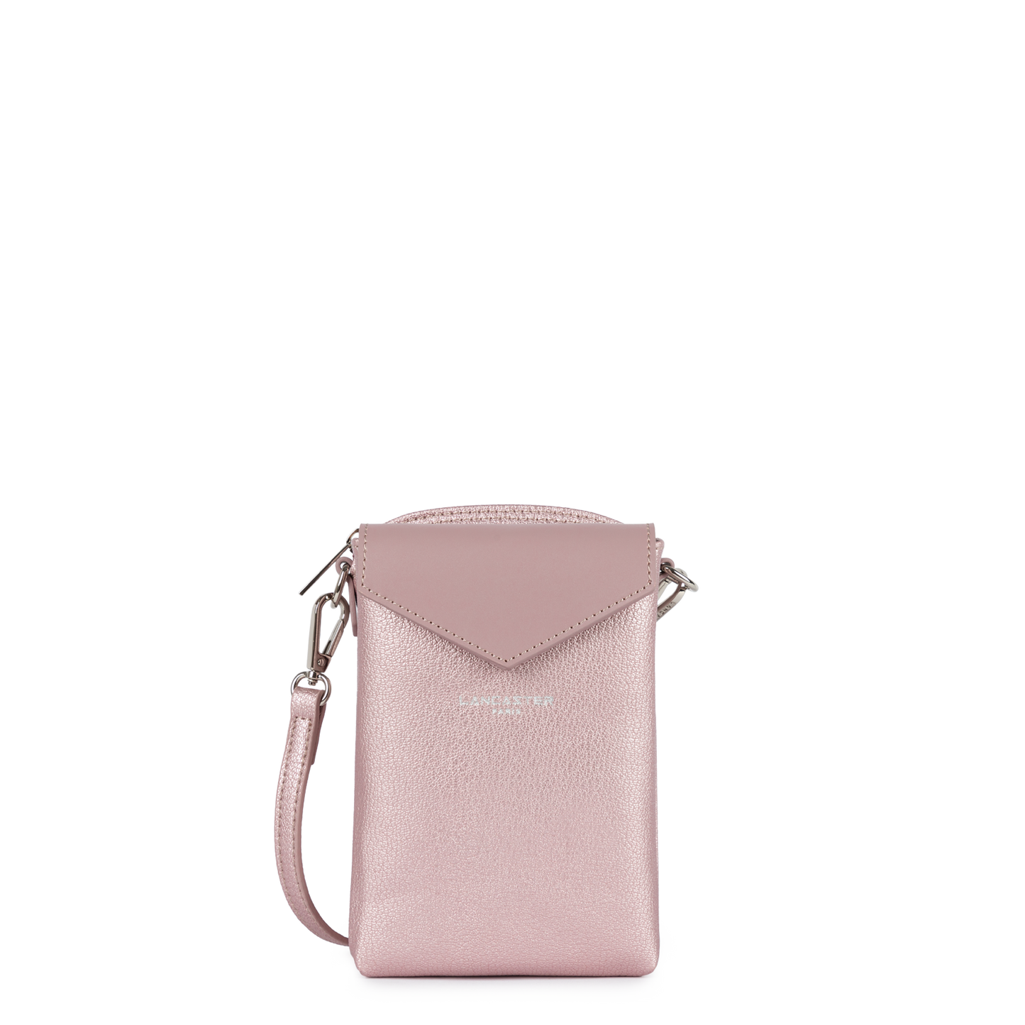 pochette smartphone - maya #couleur_rose-nacr