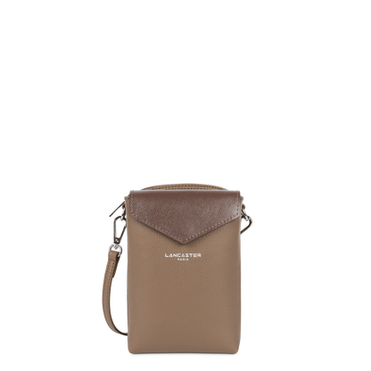 pochette smartphone - maya #couleur_taupe
