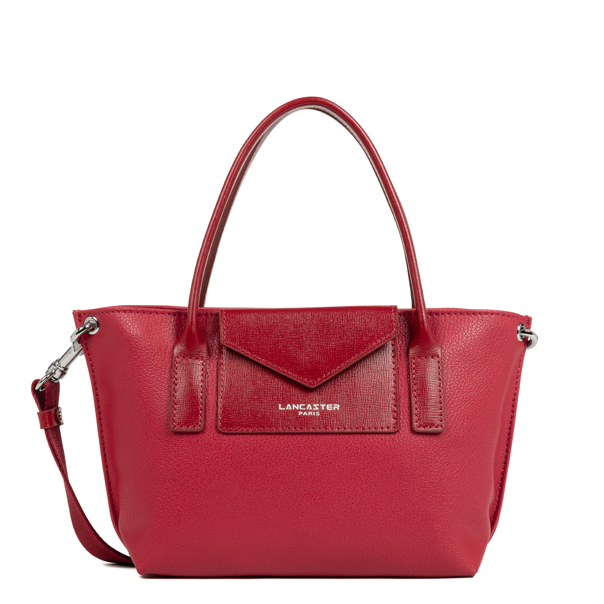 mini sac à main - maya kba #couleur_carmin