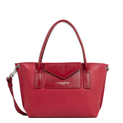 mini sac à main - maya kba #couleur_carmin