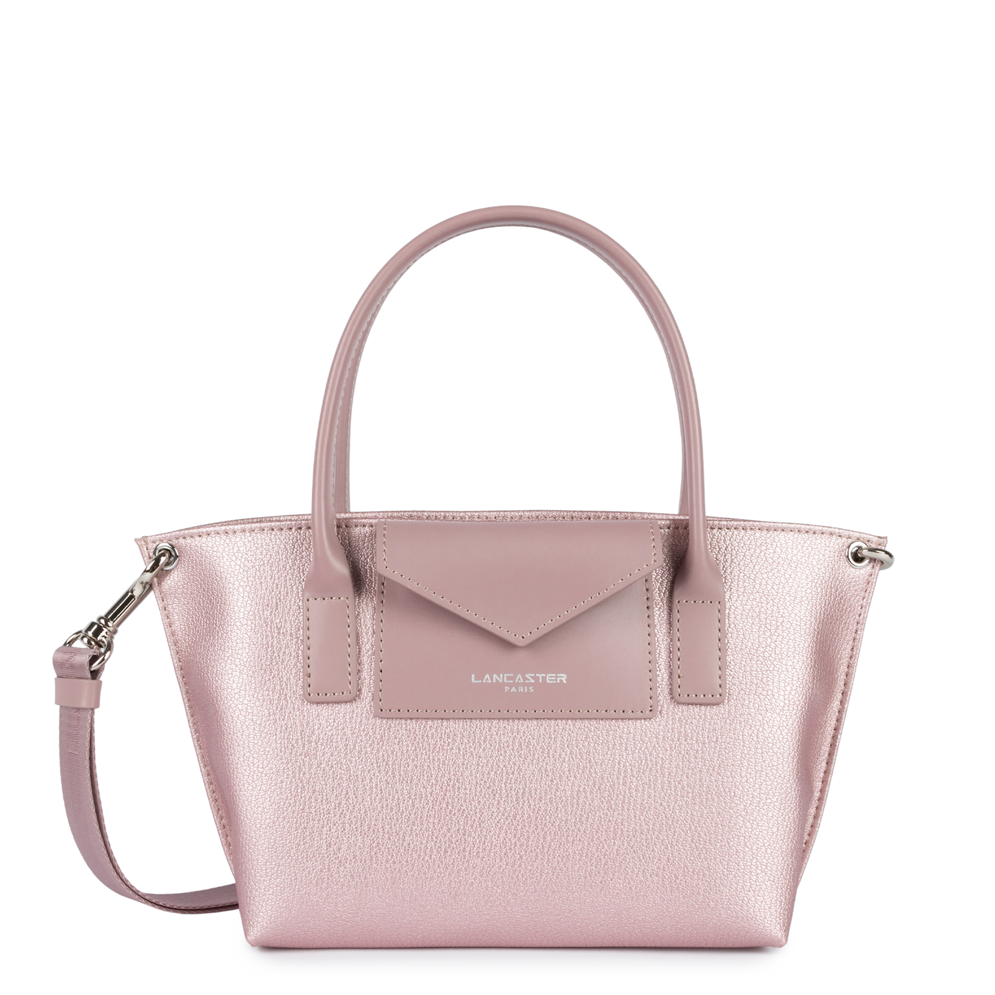 mini sac à main - maya #couleur_rose-nacr