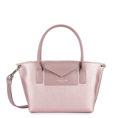 mini sac à main - maya #couleur_rose-nacr