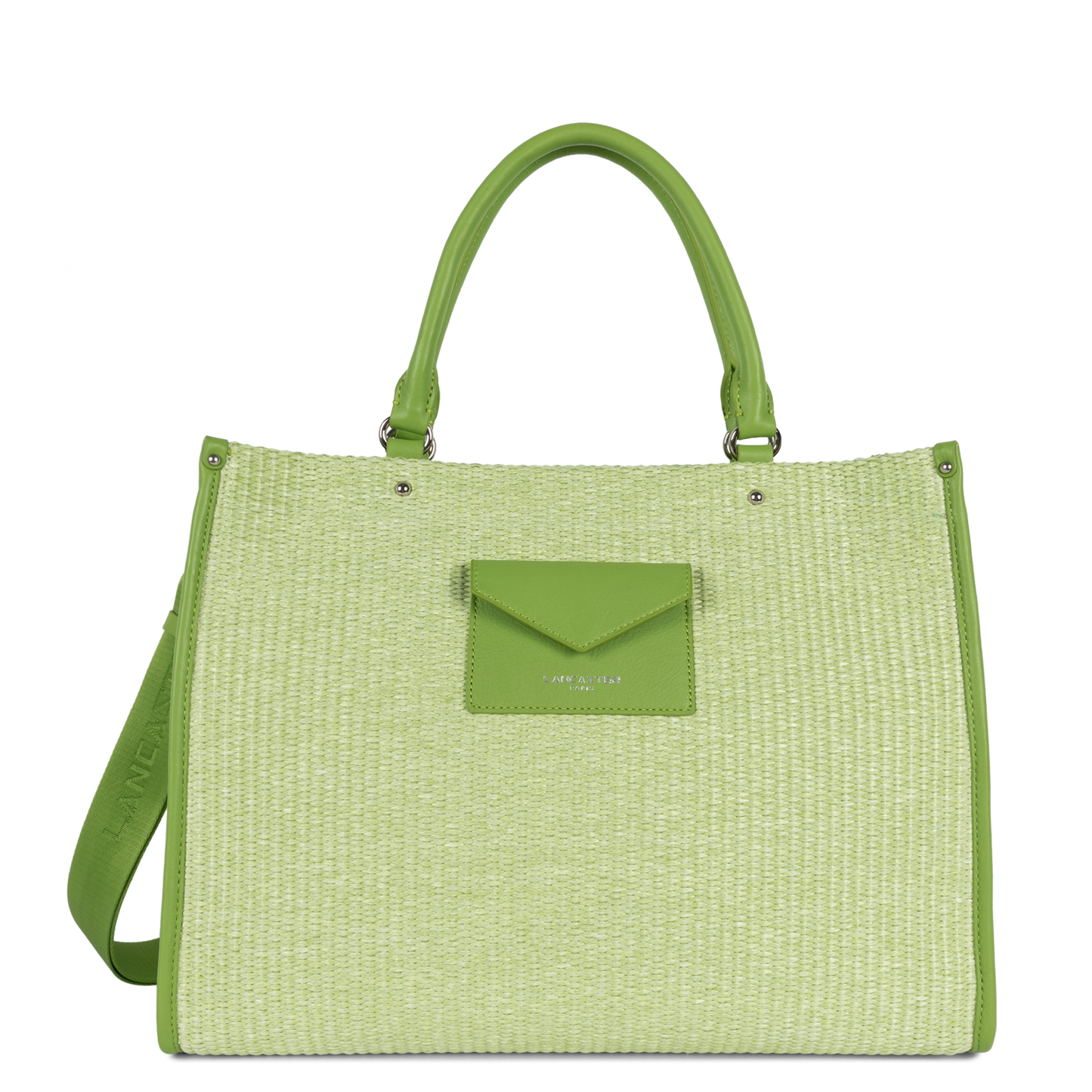 sac cabas main - actual mini osier #couleur_pomme
