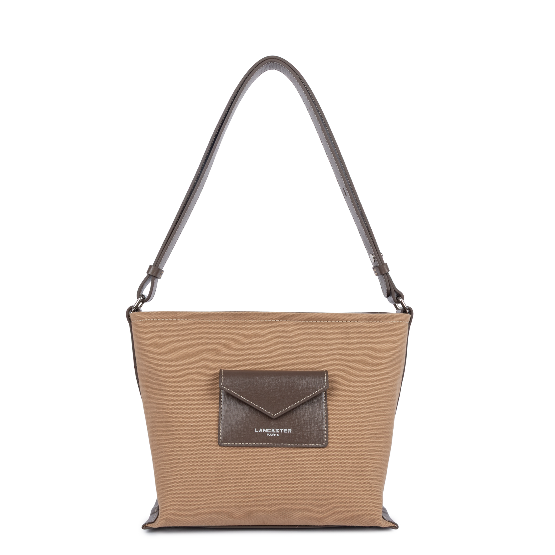 sac seau - canvas kba #couleur_sable-marron