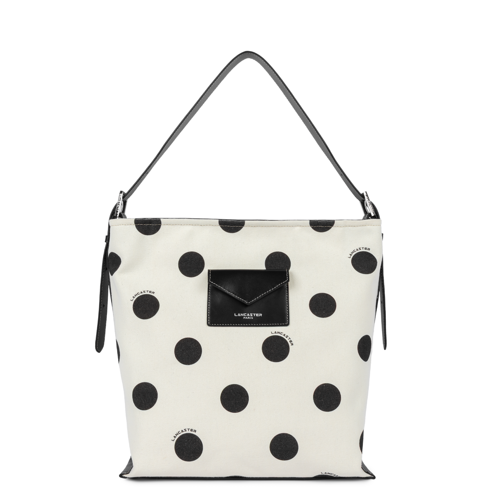 grand sac seau - canvas kba #couleur_pois-ecru