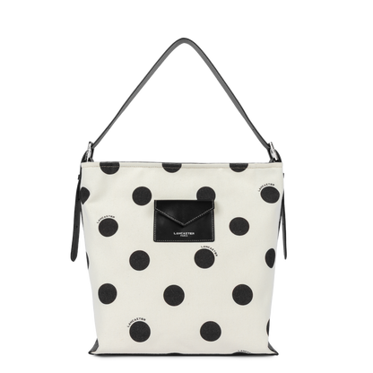 grand sac seau - canvas kba #couleur_pois-ecru