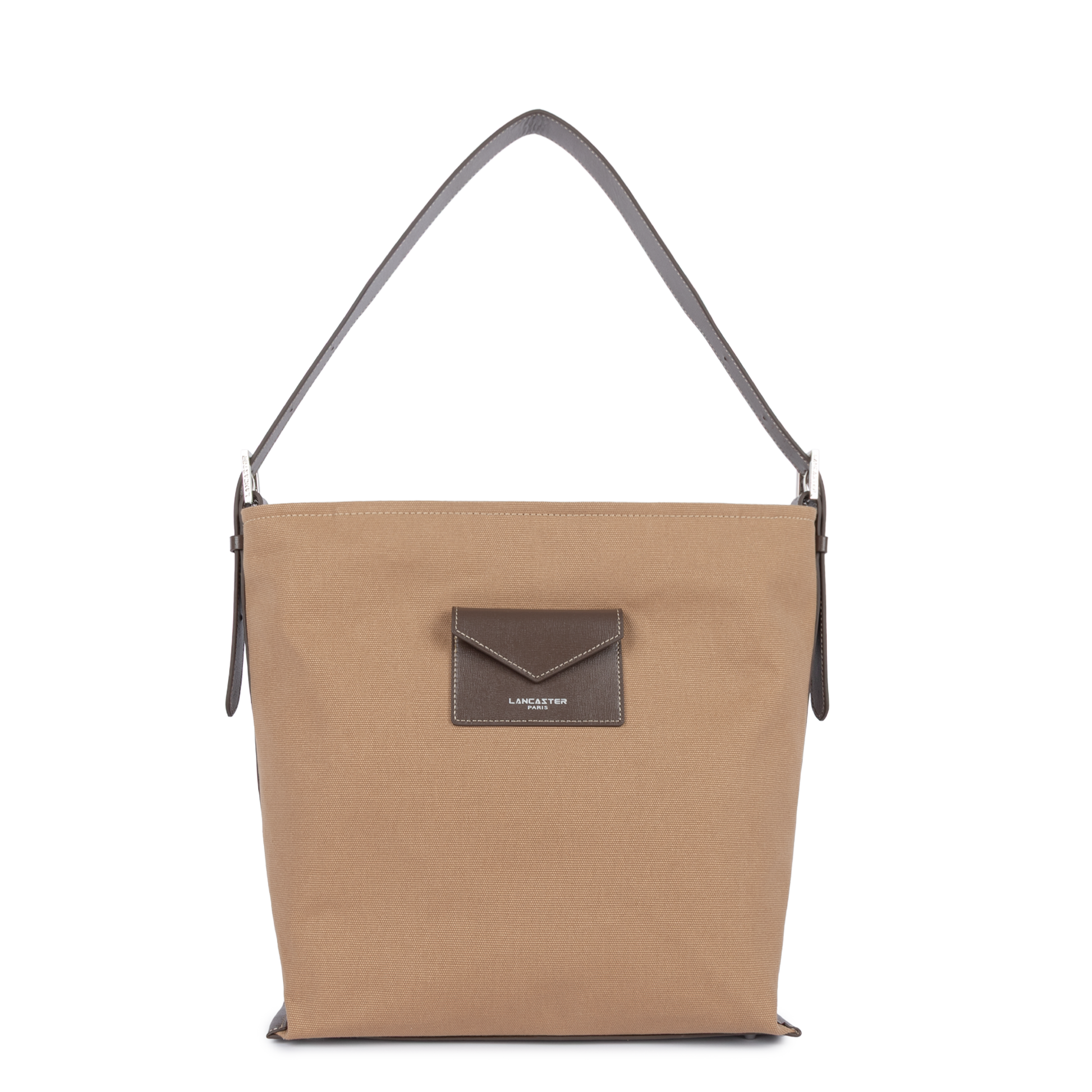 grand sac seau - canvas kba #couleur_sable-marron
