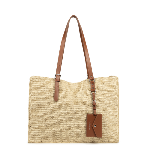sac cabas épaule - playa #couleur_camel