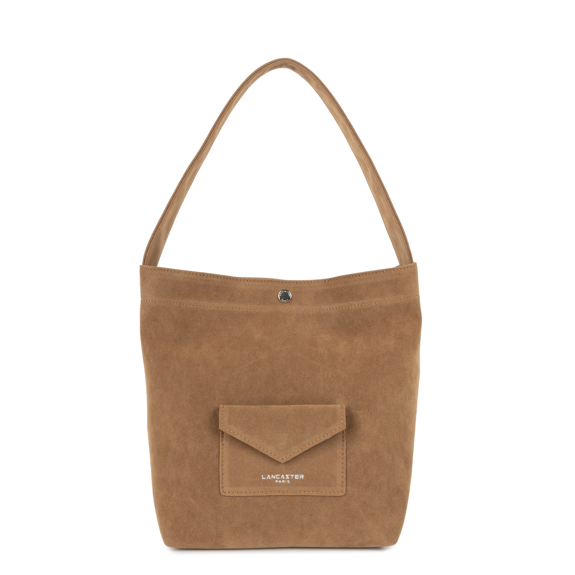 mini sac seau - suédine kba #couleur_camel