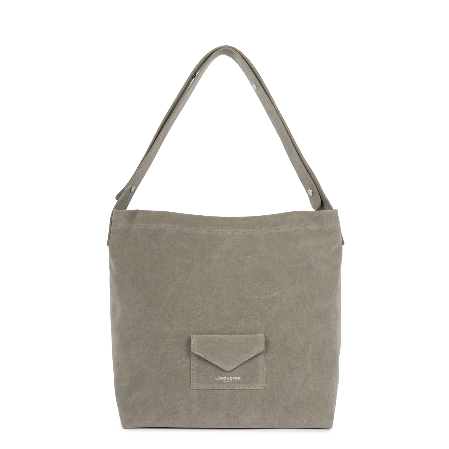 sac seau - suédine kba #couleur_gris