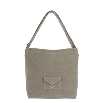 sac seau - suédine kba #couleur_gris