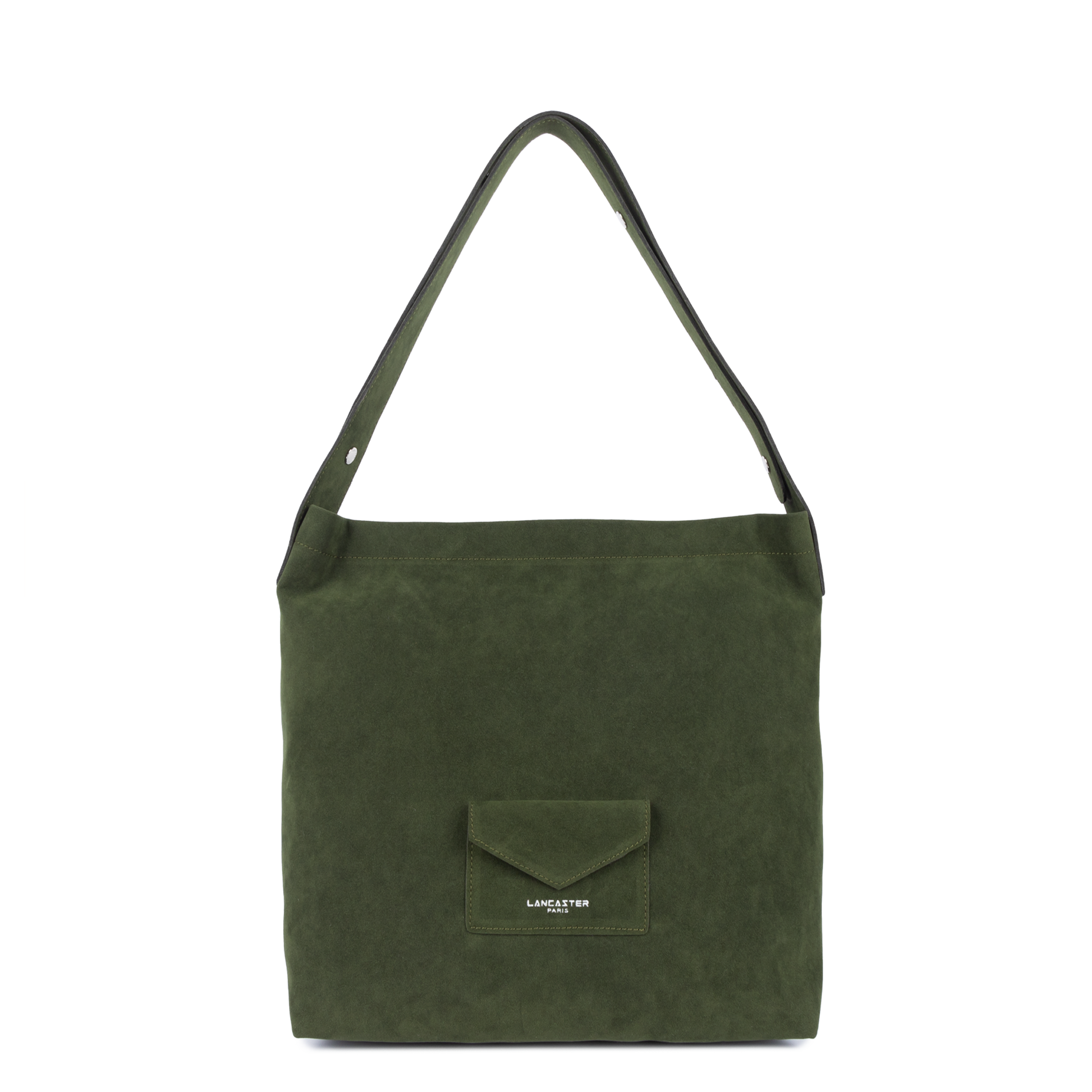 sac seau - suédine kba #couleur_kaki