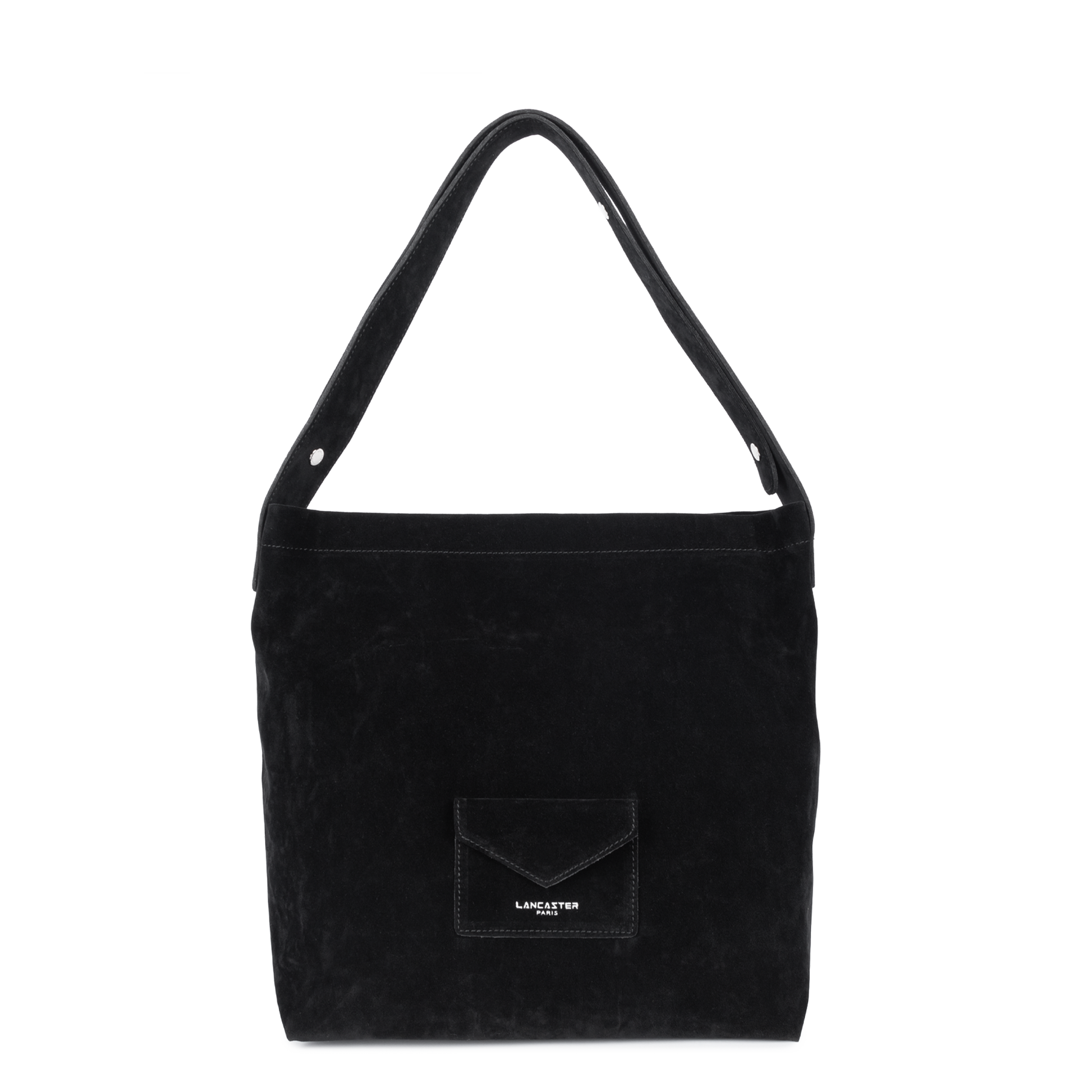 sac seau - suédine kba #couleur_noir