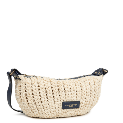 Petit sac besace - Tressé coton