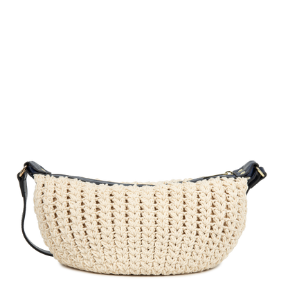 Petit sac besace - Tressé coton