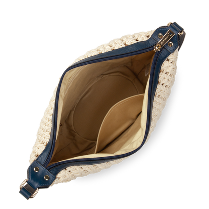 Sac besace - Tressé coton